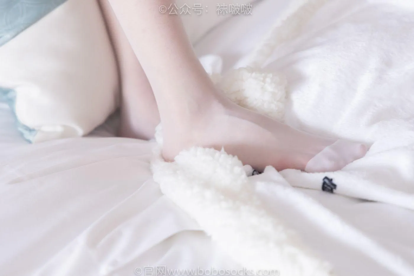 [BoBoSocks袜啵啵]NO.037 稚予-帆布鞋、短白棉袜、白丝 [136P]插图